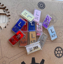 Load image into Gallery viewer, 1-4 Sets X-ray Markers with Initial (Letters or Numbers A-Z;0-9)(First 3 Letters free)
