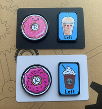 Load image into Gallery viewer, Coffee and Donuts Xray Markers Milk Cookies