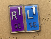 Load image into Gallery viewer, 1-4 Sets X-ray Markers with Initial (Letters or Numbers A-Z;0-9)(First 3 Letters free)