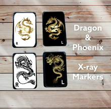 Load image into Gallery viewer, Dragon & Phoenix Xray Markers with Initials