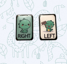 Load image into Gallery viewer, Baby dinosaur Xray Markers with Initials