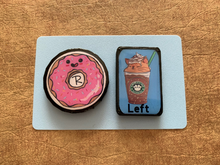 Load image into Gallery viewer, Coffee and Donuts Xray Markers Milk Cookies
