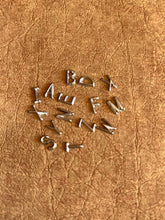Load image into Gallery viewer, Small Letters for X-Ray Markers - Unmounted Lead Letters - 1/4" lead letter for Left and Right