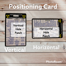 Load image into Gallery viewer, Xray Positioning Card and Fluoroscopy exams list and angulations