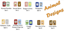 Load image into Gallery viewer, Kawaii Animal X-Ray Marker with Initials