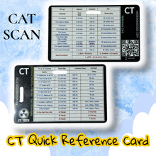 Load image into Gallery viewer, CT Quick Reference Card
