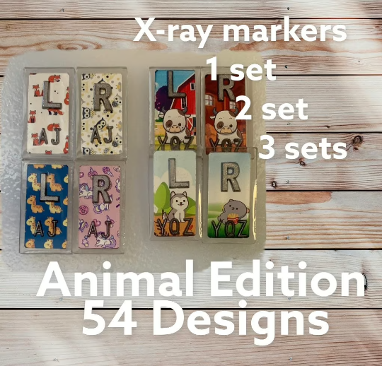 1-4 Sets Xray Markers Animal Edition Xray Markers