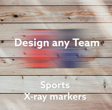 Load image into Gallery viewer, Xray Markers Custom Sports team X-Ray with Initials (Copy)
