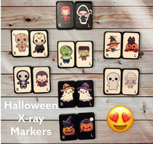 Load image into Gallery viewer, Halloween X-Ray Marker with Initials
