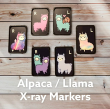 Load image into Gallery viewer, Alpaca llama X-Ray Marker with Initials
