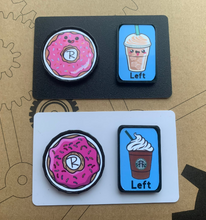 Load image into Gallery viewer, Coffee and Donuts Xray Markers Milk Cookies

