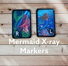 Load image into Gallery viewer, Mermaid Xray Markers with Initials
