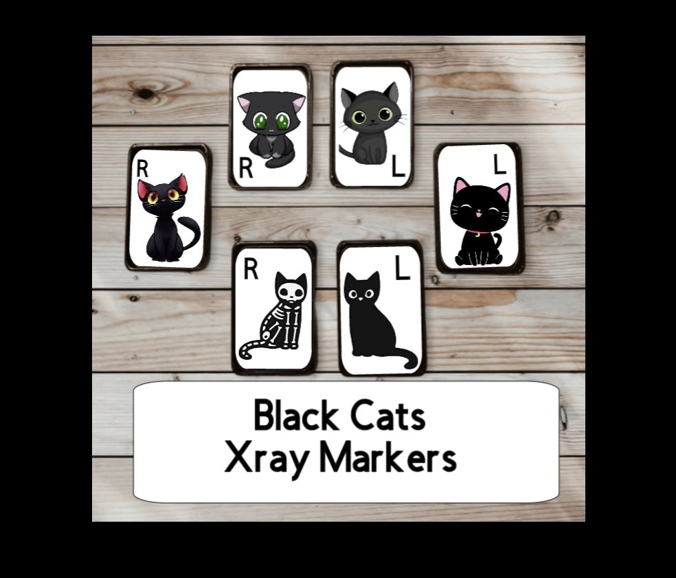 Black Cats Xray Markers