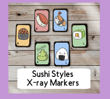 Load image into Gallery viewer, Sushi X-Ray Marker - Cute Kawaii Sushi Xray Markers with Initials
